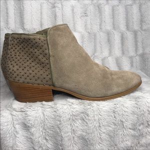 pavers blue ankle boots